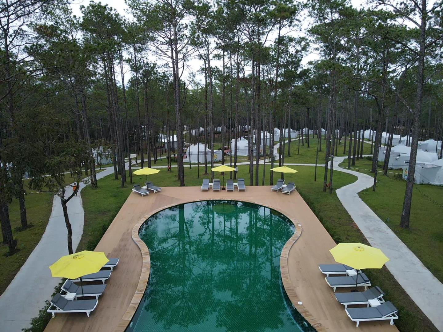 Romdoul Kirirom Resort By Ehm Kampong Speu ภายนอก รูปภาพ